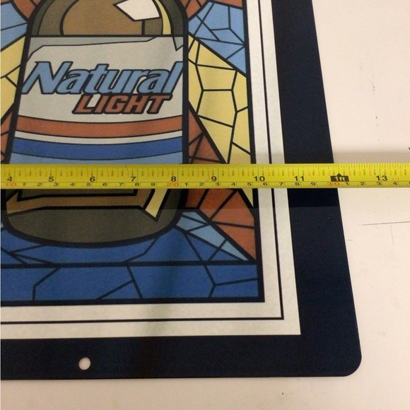 Let there be Natural Light Metal tin sign - Picture 5 of 5